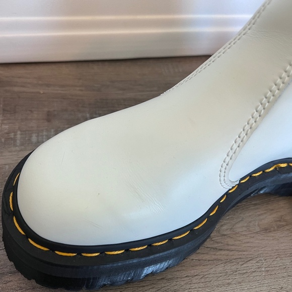 2976 Quad Platform Chelsea Boot - White - Size 6 - Picture 6 of 11